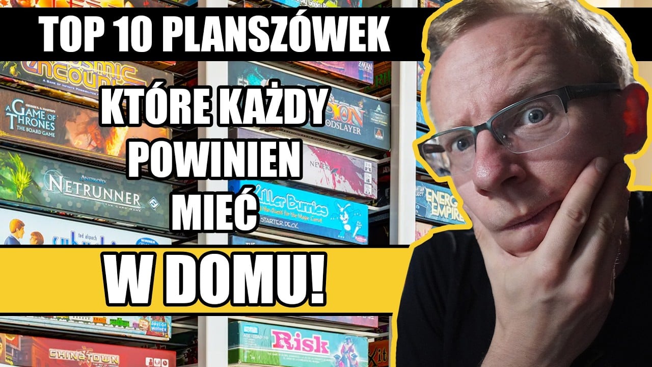 Top 10 Planszówek które każdy powinien mieć w domu!