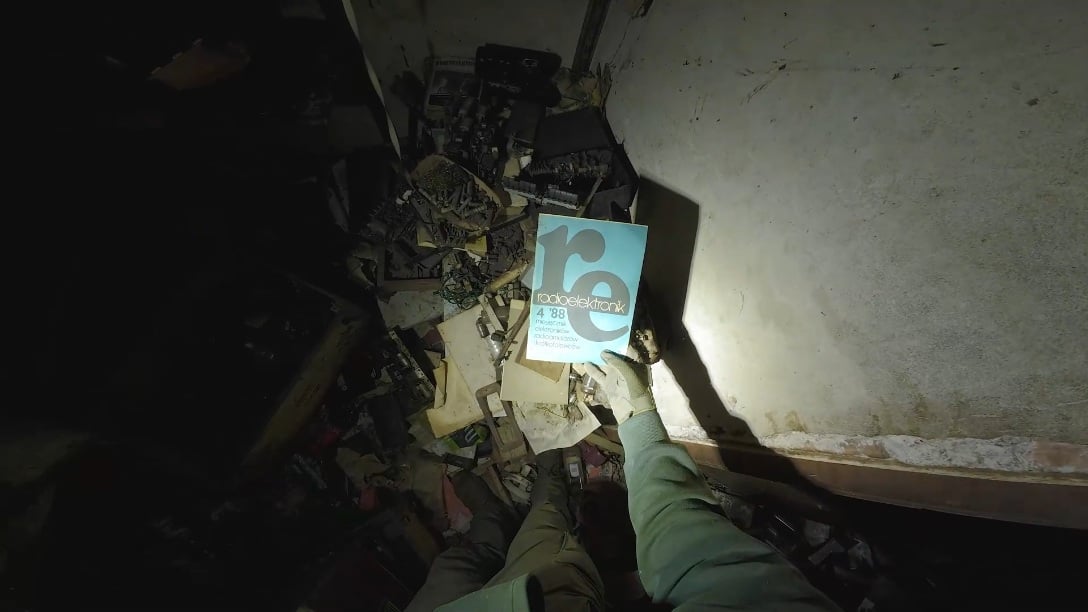 Pojechałem quadem do domu pełnego elektroniki!