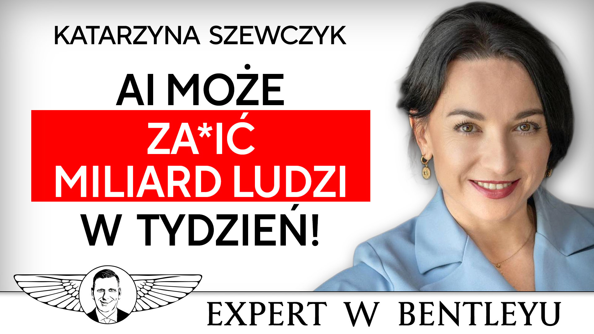 PRZERAŻAJĄCE! To, co robimy ze sztuczną inteligencją to samo**jstwo! Katarzyna Szewczyk