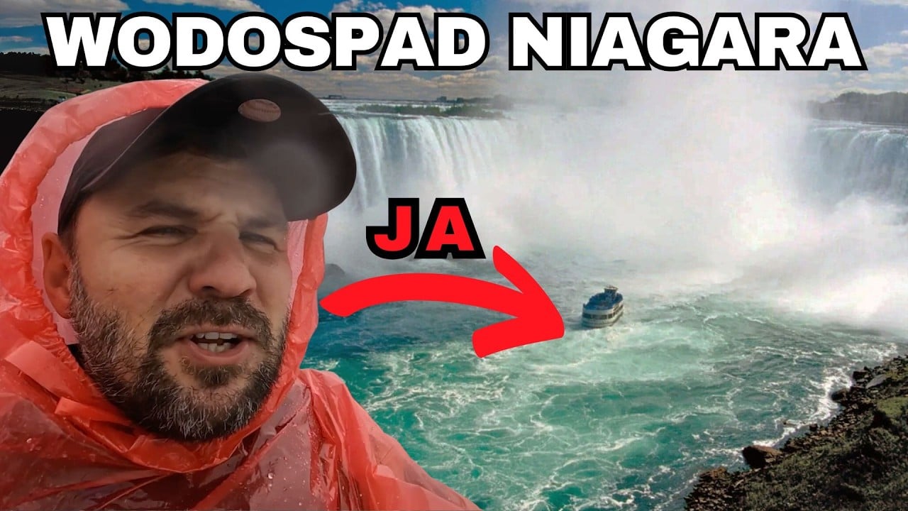 Cały mokry! Wodospad Niagara – nie uwierzysz, jak potężny!