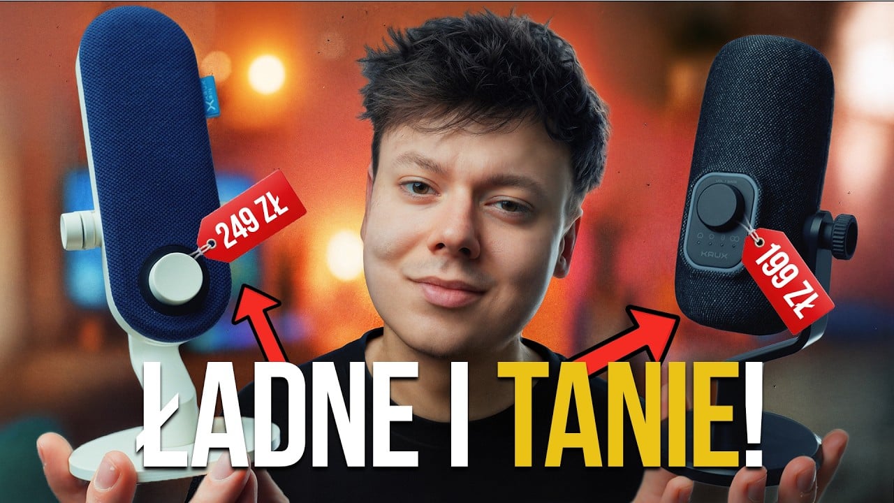TANI MIKROFON DLA GRACZA 🧅 Krux Empy oraz Krux PIN   Porównanie, test i recenzja