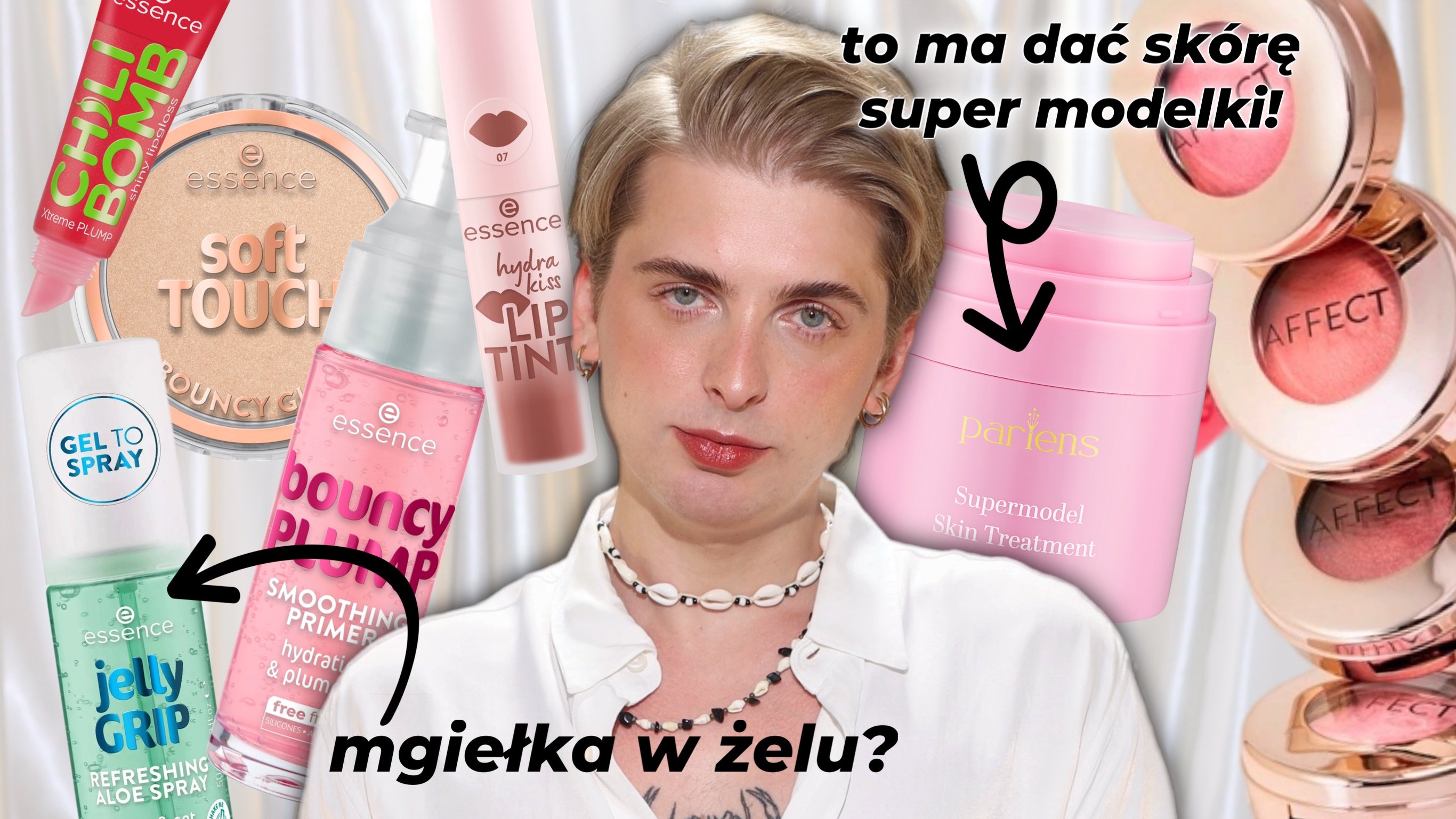 Essence i ich dziwne konsystencje + nowy krem Pariens i kolejna współpraca Affectu i Ruda Maluje