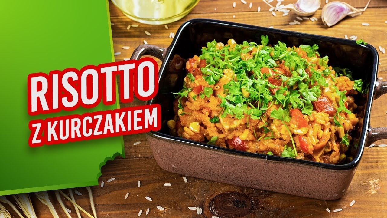 Ekspresowe risotto z kurczakiem