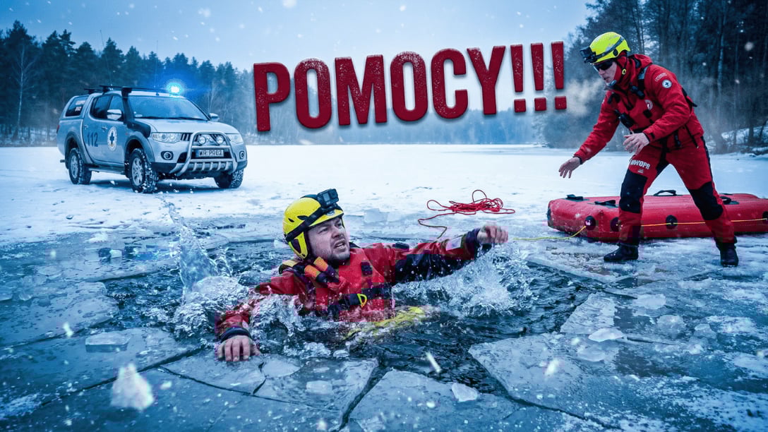 Maksymalnie: WPADŁEM POD LÓD I ZACZĘŁA SIĘ WALKA O CZAS!