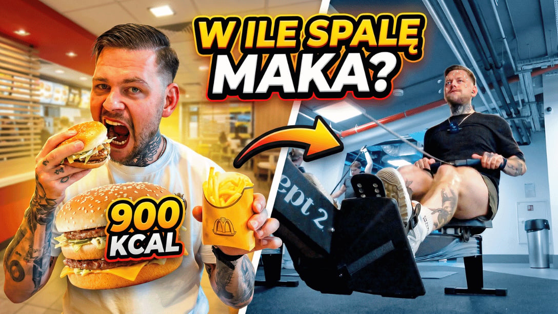 Maksymalnie: ZJADŁEM ZESTAW Z McDONALDs I POSZEDŁEM TO SPALIĆ!