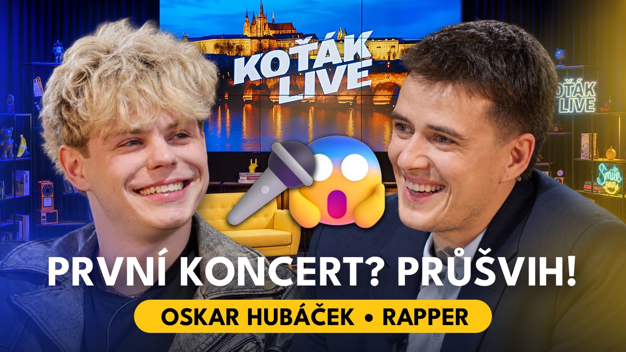  Oskar Hubáček: Předskakoval jsem Sergeji Barracudovi. Publikum moje písničky vůbec nebralo | KOŤÁK LIVE
