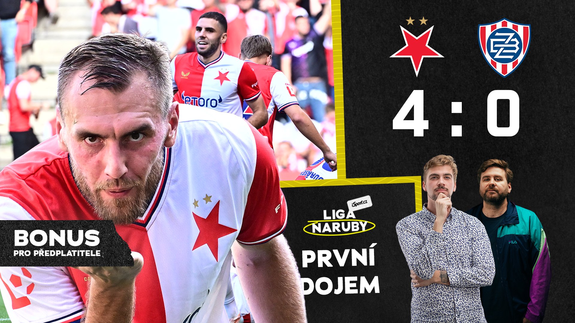 Chorý v hlavní roli, vystřelil výhru nad Zbrojovkou. Ožívají Ayaosi a Šturm, co zraněný Provod? | První dojem
