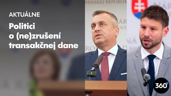 A. Danko: “Definitívna zmena transakčnej dane ešte v lete je nereálna.  Chceme navrhnúť aj vrátenie peňazí živnostníkom”