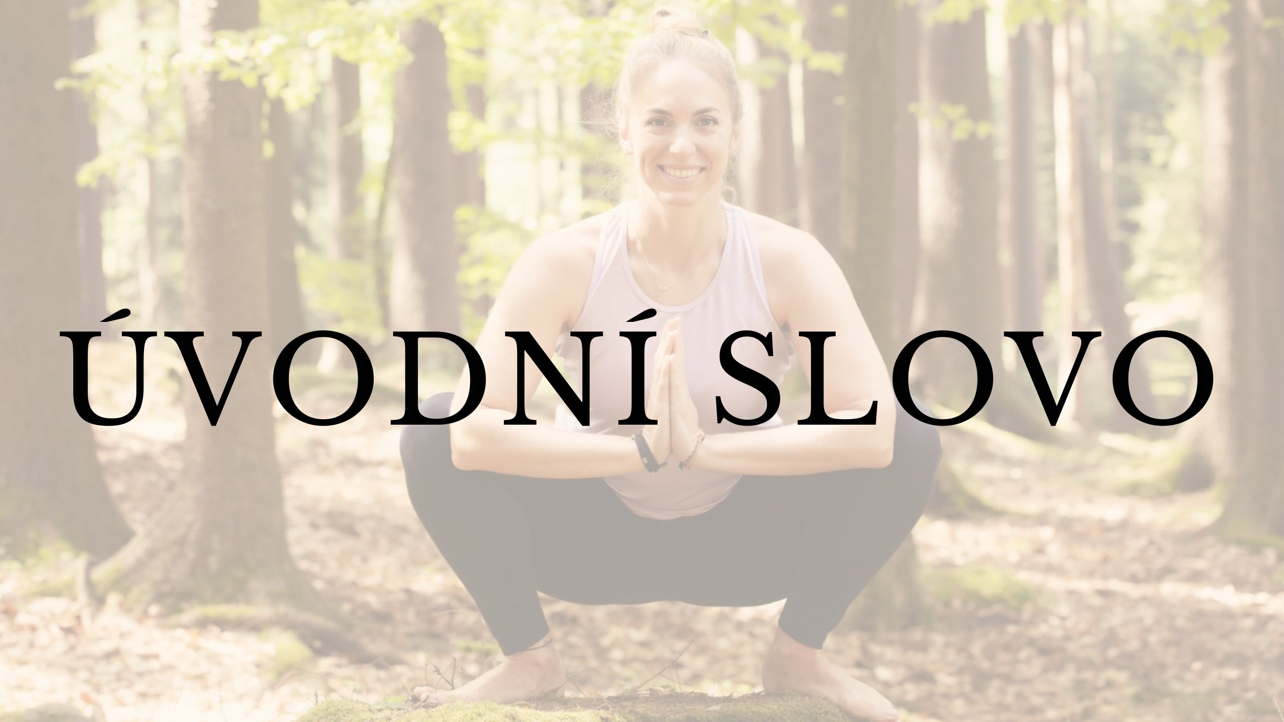 Úvodní slovo
