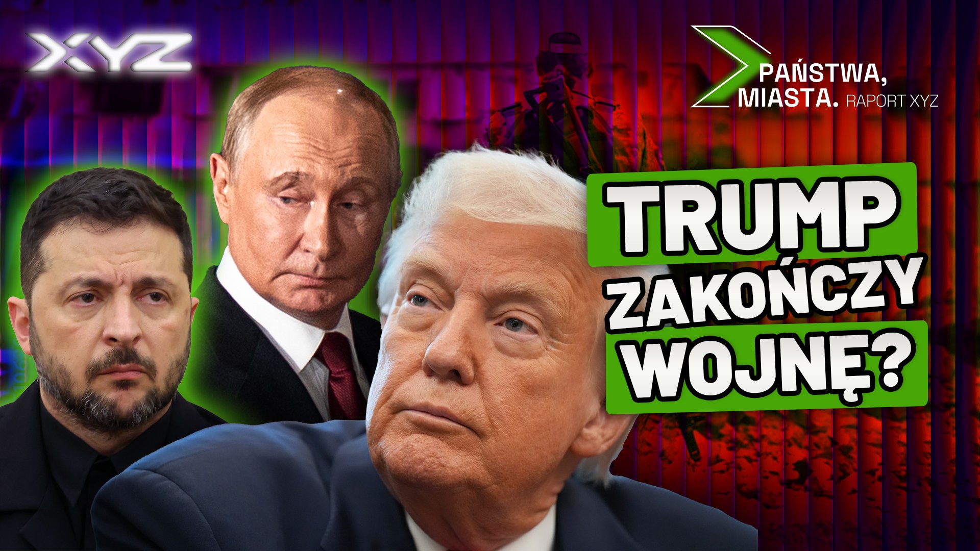 Trump walczy o pokój, a Chiny chcą rozdawać karty