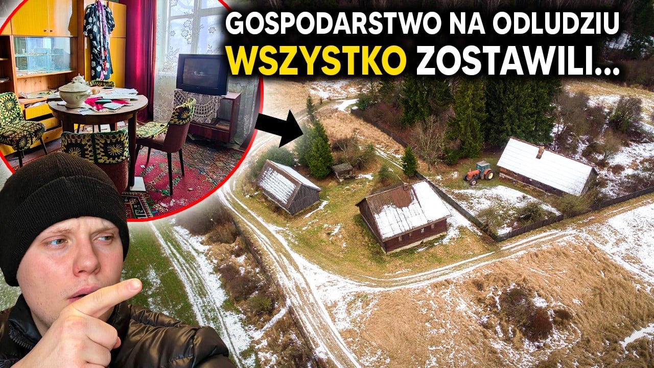 NIETKNIĘTE OPUSZCZONE GOSPODARSTWO Z LISTEM SAM0B*JCZYM... - Urbex POV