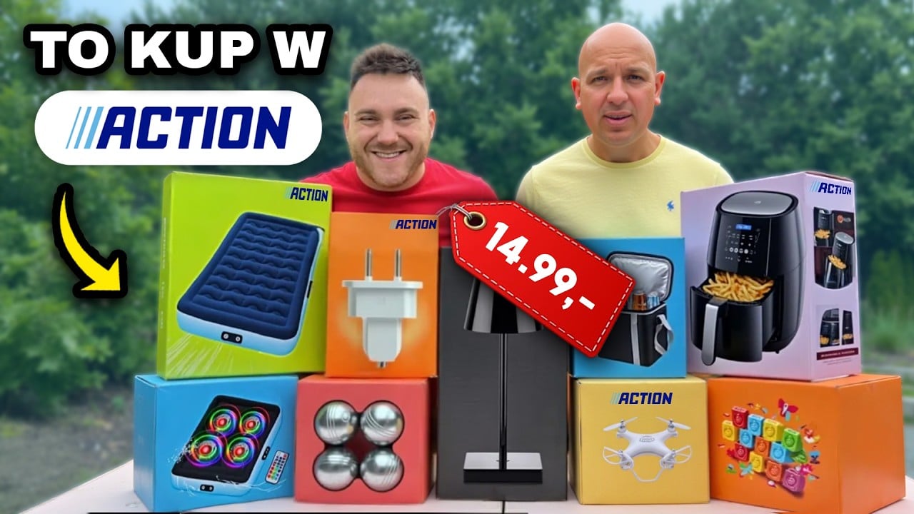 Testujemy VIRALOWE gadżety z ACTION! #18