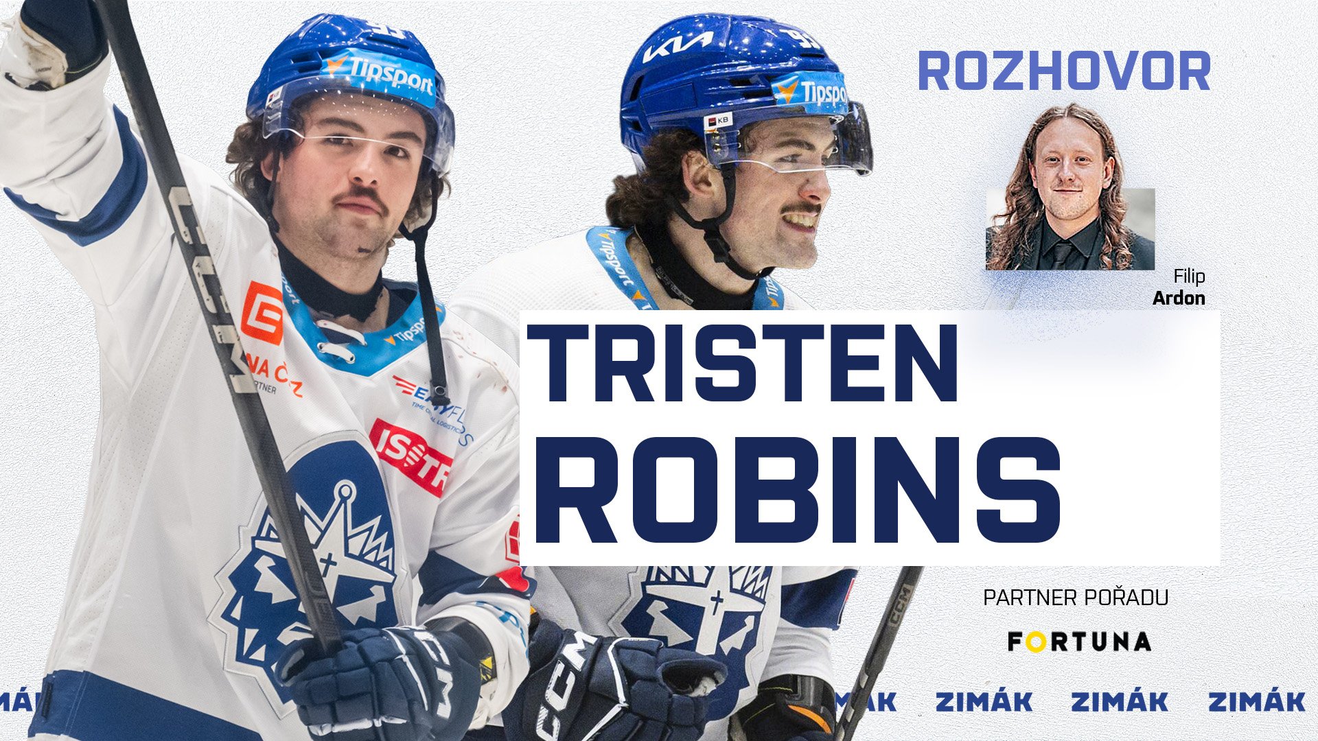 Robins v Kladně dál sní o NHL: To je cíl, říká otevřeně. Kdy poprvé potkal Jágra? | Rozhovor