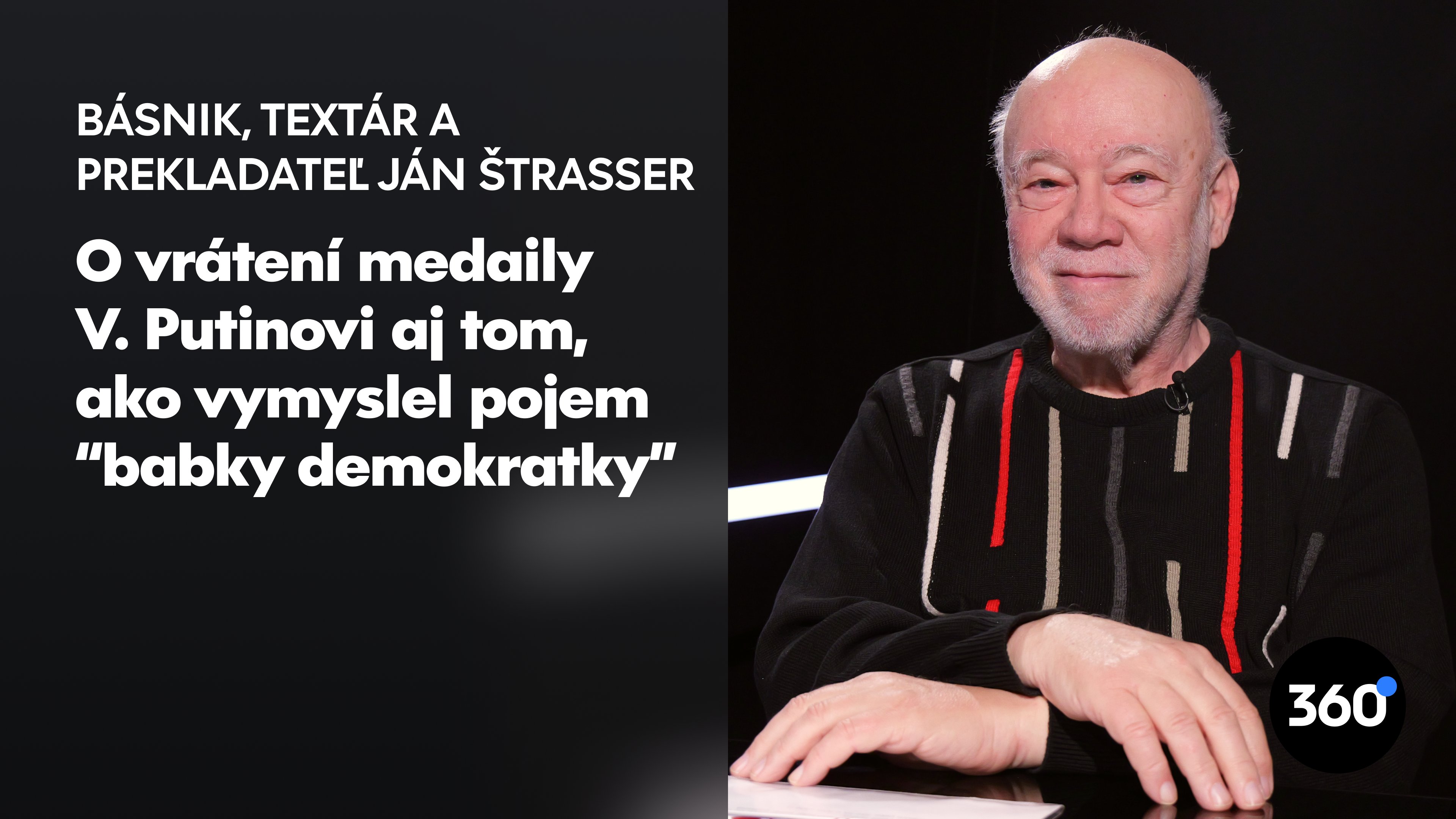 Publicista J. Štrasser: “Pohon Ficovej vlády na kultúru je preto, lebo majú pocit, že opäť padneme do ruskej sféry a chcú sa zapáčiť”