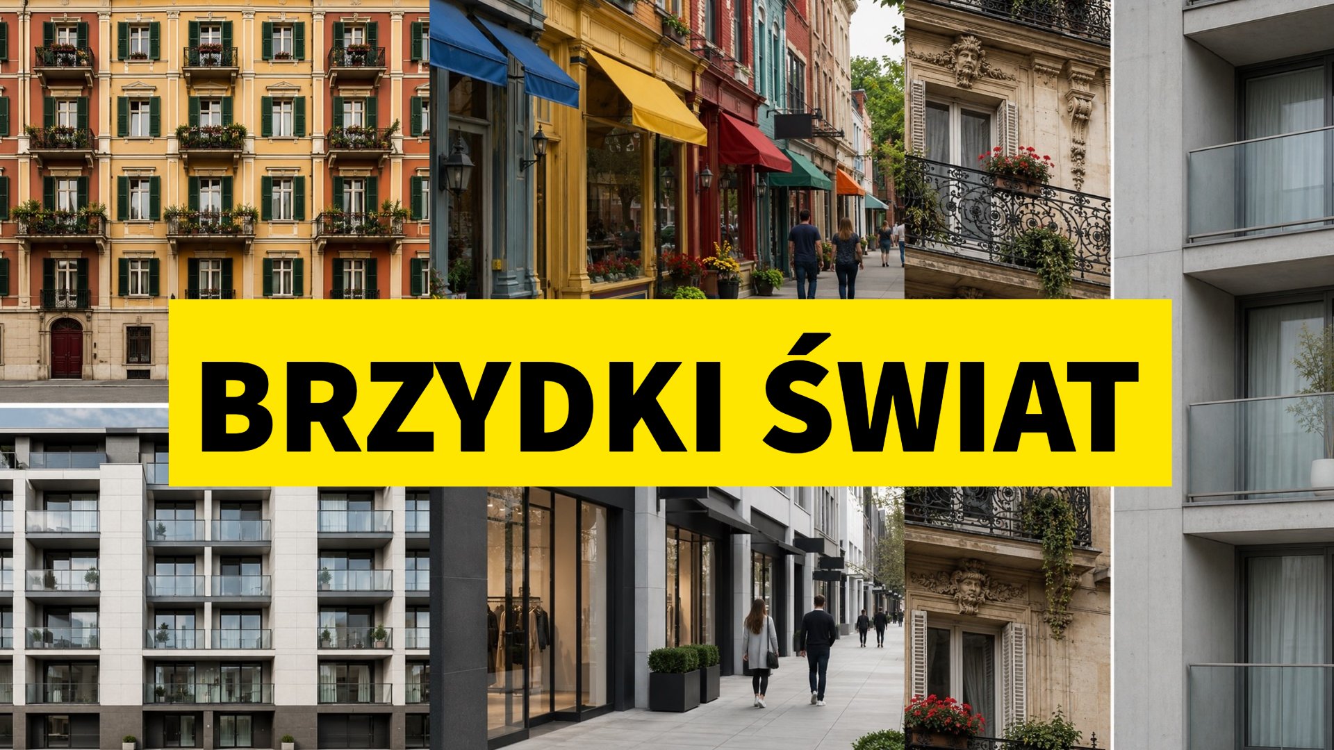 Świat brzydnieje na naszych oczach.