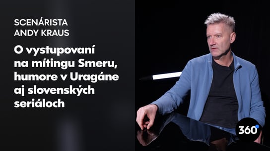 A. Kraus, ktorý bude moderovať 5 proti 5: “Veci okolo STVR sledujem, ale neviem kto je dobrý a kto zlý. Politika ma nezaujíma”