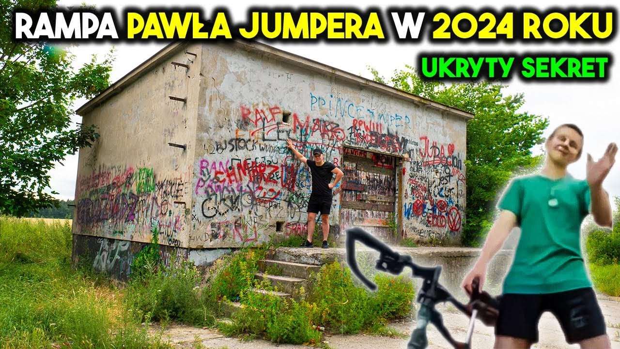  RAMPA PAWŁA JUMPERA! CO JEST W ŚRODKU I JAK TERAZ WYGLĄDA? Urbex