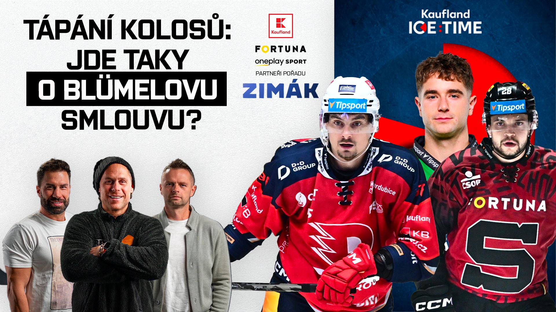 Nečekané rozpaky u Pardubic a Sparty. Jde taky o Blümelovu smlouvu? | Zimák