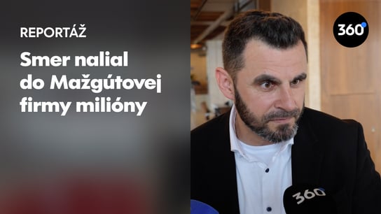 “Vážte slová, pani redaktorka,” varuje nás poslanec Mažgút, keď sa pýtame, či žije jeho firma len vďaka peniazom Smeru