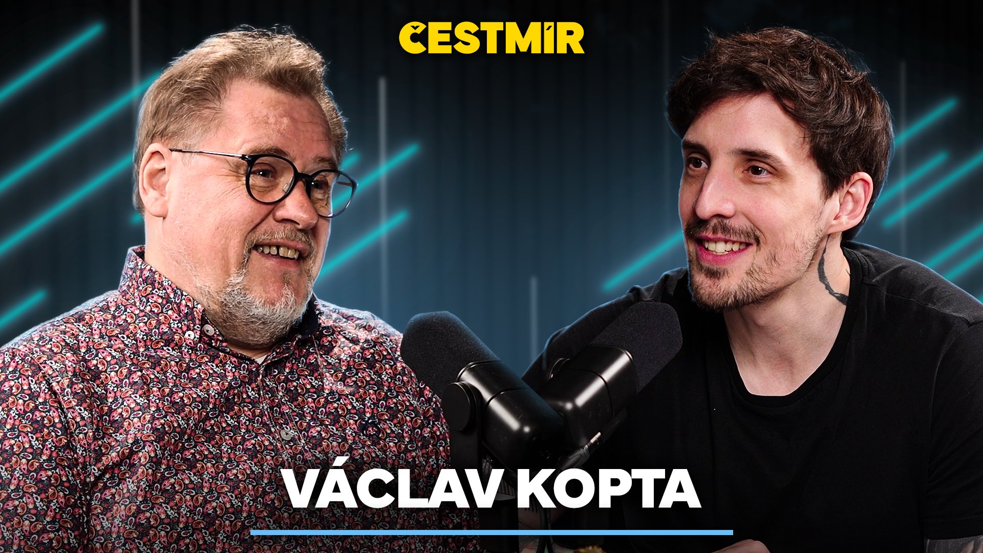 VÁCLAV KOPTA. Temná stránka duše i „koptimismus“, čas jako nejcennější věc, žumpa veřejných debat i děti jako milník