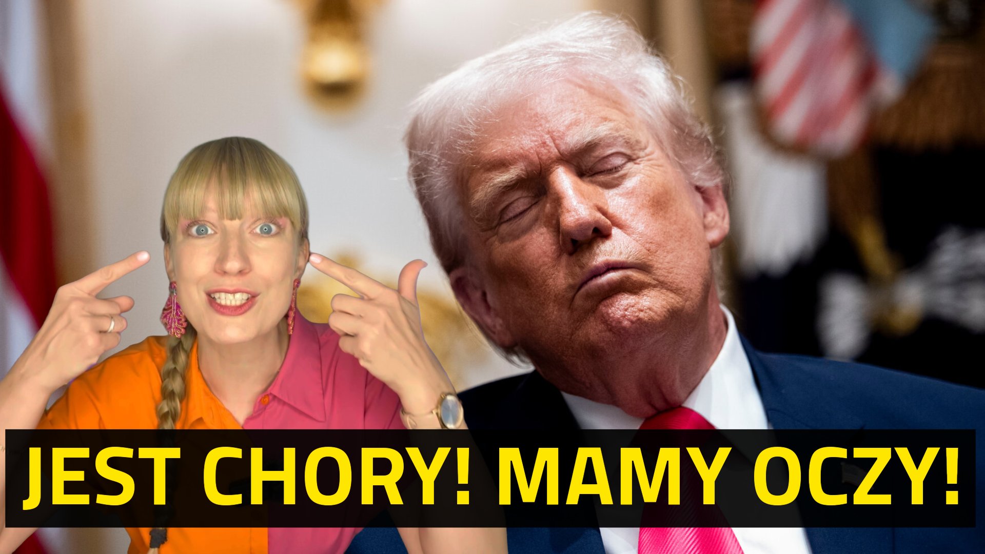 Nowe symptomy choroby Trumpa i przykrywka administracji!