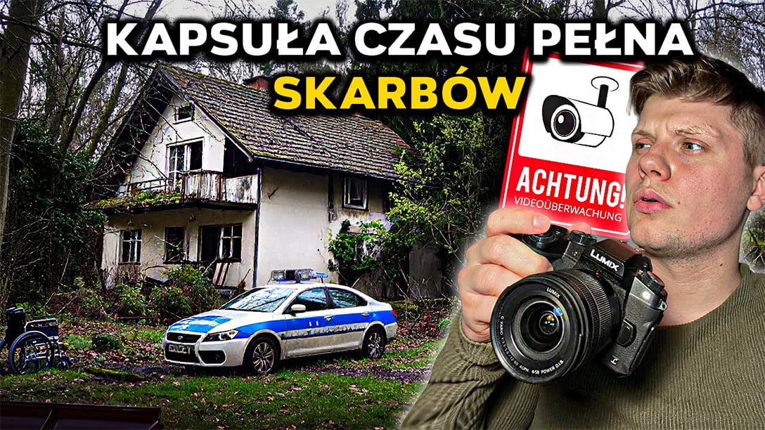 ZNALAZŁEM DOM NIEMIECKIEGO GANGSTERA Z PORZUCONYM RADIOWOZEM 