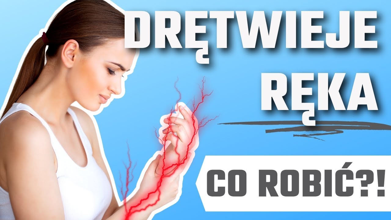 DRĘTWIEJE mi ręka! Czy to CIEŚŃ NADGARSTKA - ĆWICZENIA - mrowienie, rwa