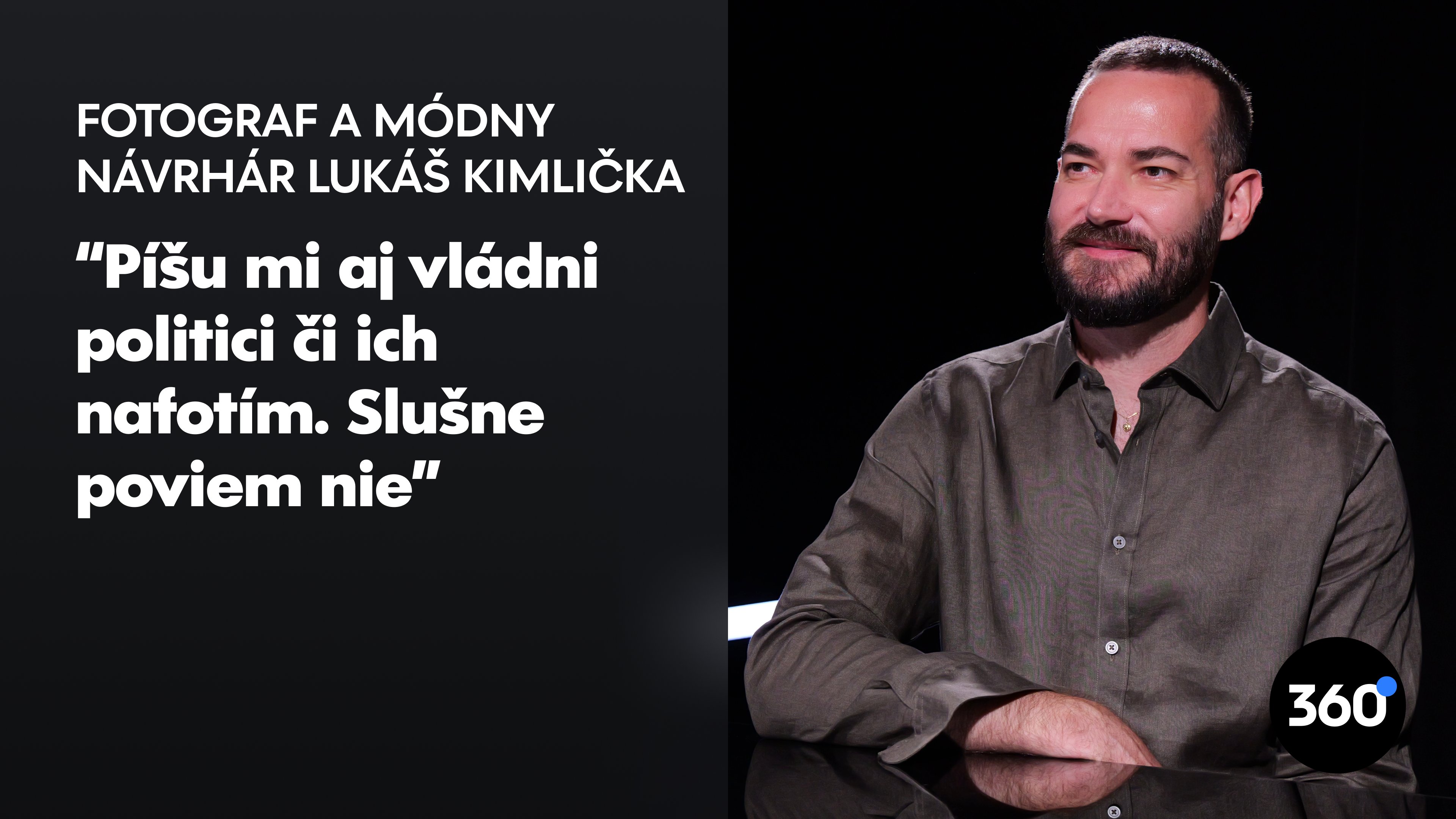 Fotograf Kimlička: “Keď je niekto zlý človek, má to vpísané aj v tvári a takých ľudí ja fotiť nechcem. Čím menšia hviezdička, tým väčšie maniere”