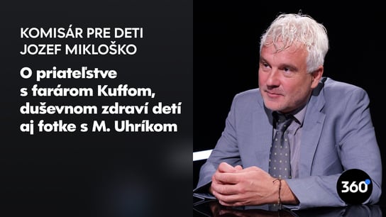 Komisár pre deti Mikloško: “Veľa LGBTI mladých chodí na naše aktivity, nemám s nimi problém hovoriť. Kuffa je pre mna veľká osobnosť”