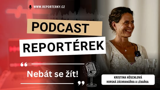 “Novou knihu jsem věnovala těm, kteří se nebojí žít,” říká Kristina Höschlová, horská záchranářka a lékařka se zkušenostmi z válečných oblastí.