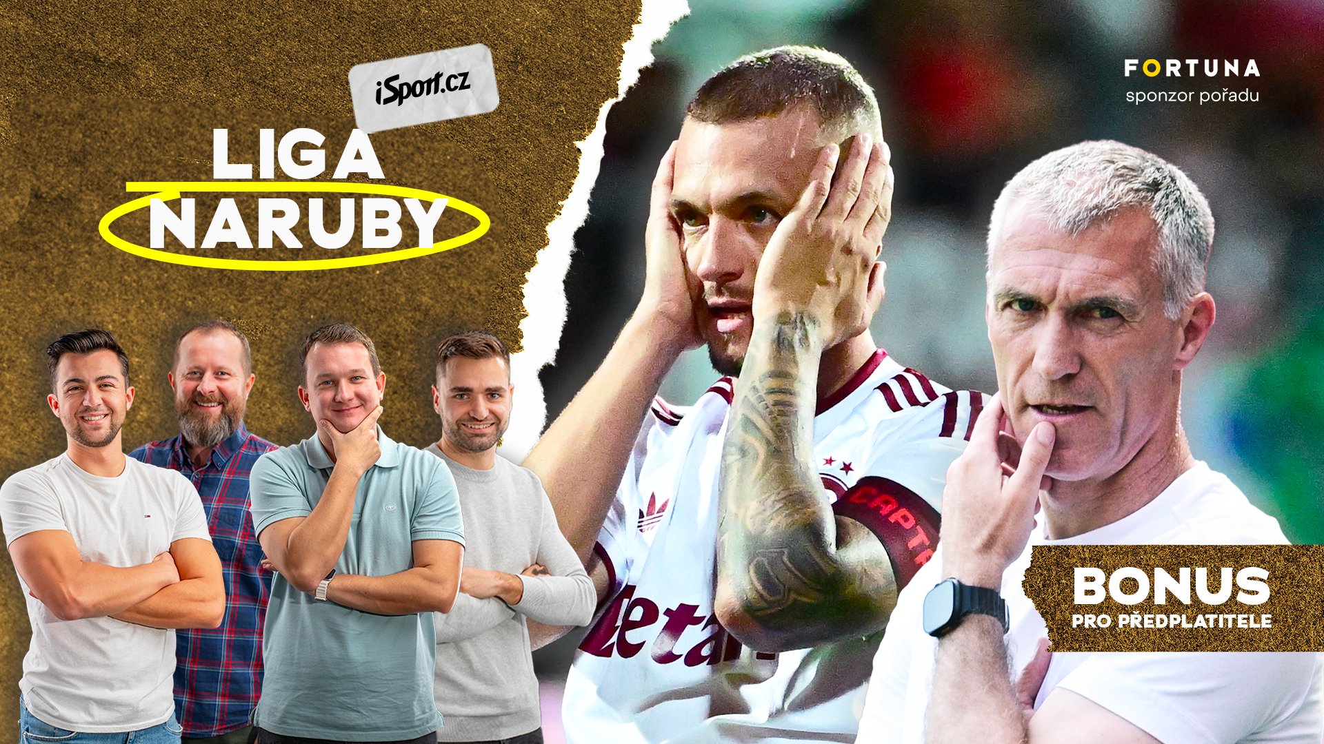 Bonus: Jaká bude Kuchtova pozice po příchodu Brunese? A kdo odnese zužování kádru ve Slavii?  | Liga naruby BONUS