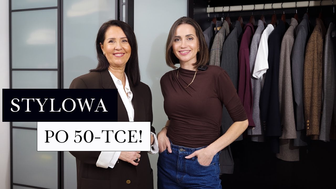 STYL z klasą po 50-tce! 👗 Zaglądam do szafy Gosi! 👀