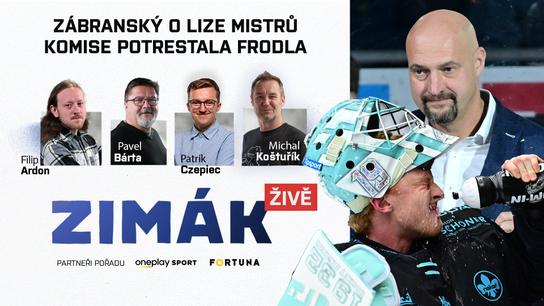Zimák ŽIVĚ: Ostrá reakce Libora Zábranského, Sparta vrací peníze a Frodlův trest