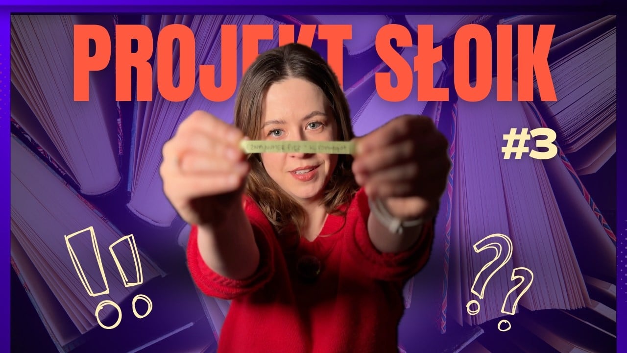 🫙 SŁOIK WYBRAŁ PRZEMOC 🫵 projekt słoik #3 aka książkowa czara losu | reading vlog