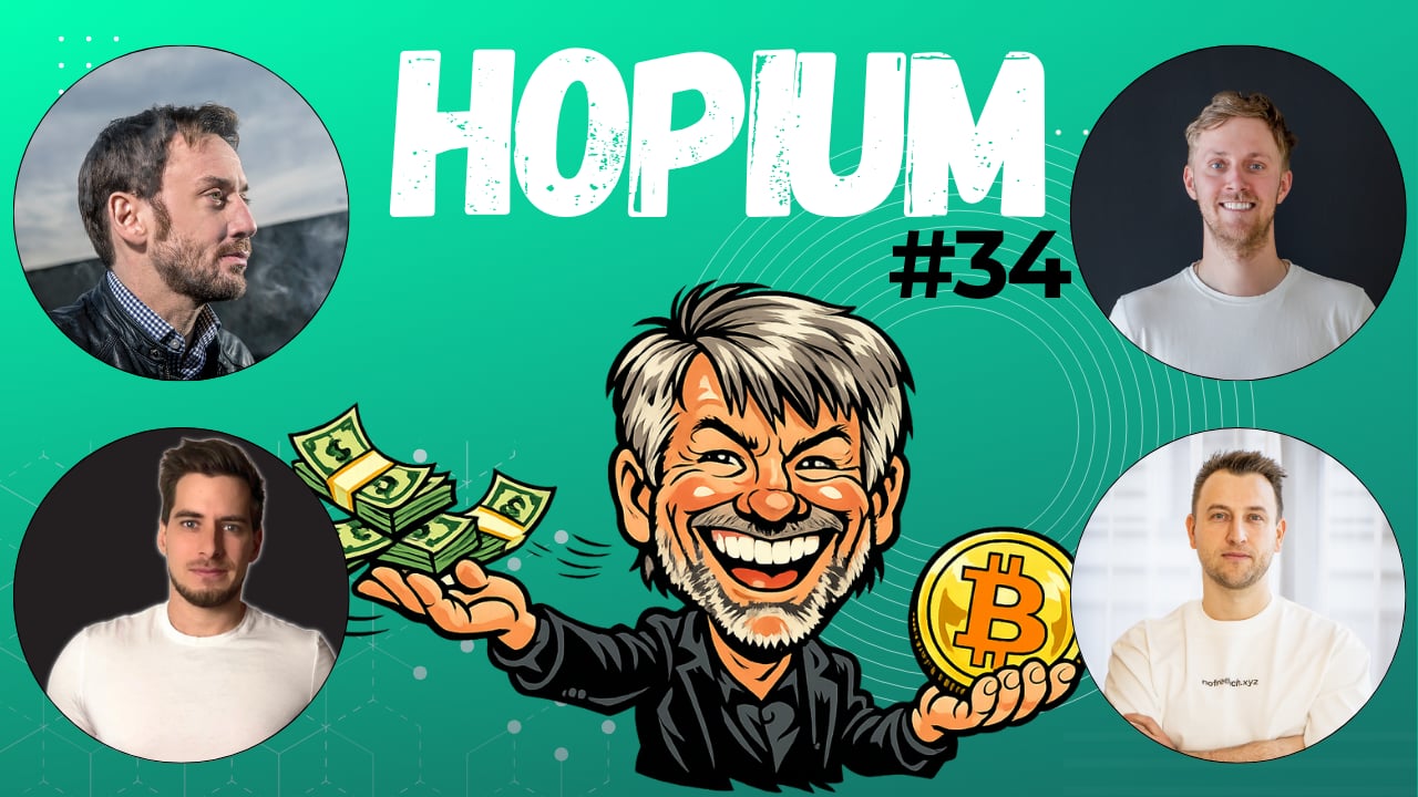 HOPIUM#34: Velký cenopád, IPO SpaceX a Michael Saylor opět na nákupech