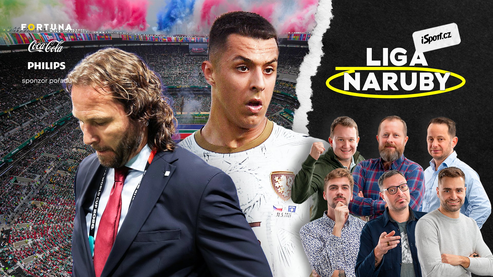 Zavařená (?) repre a Nedvědova řeč. Kde je radost z fotbalu a co Sochůrkova role na Mexiko? | Liga naruby