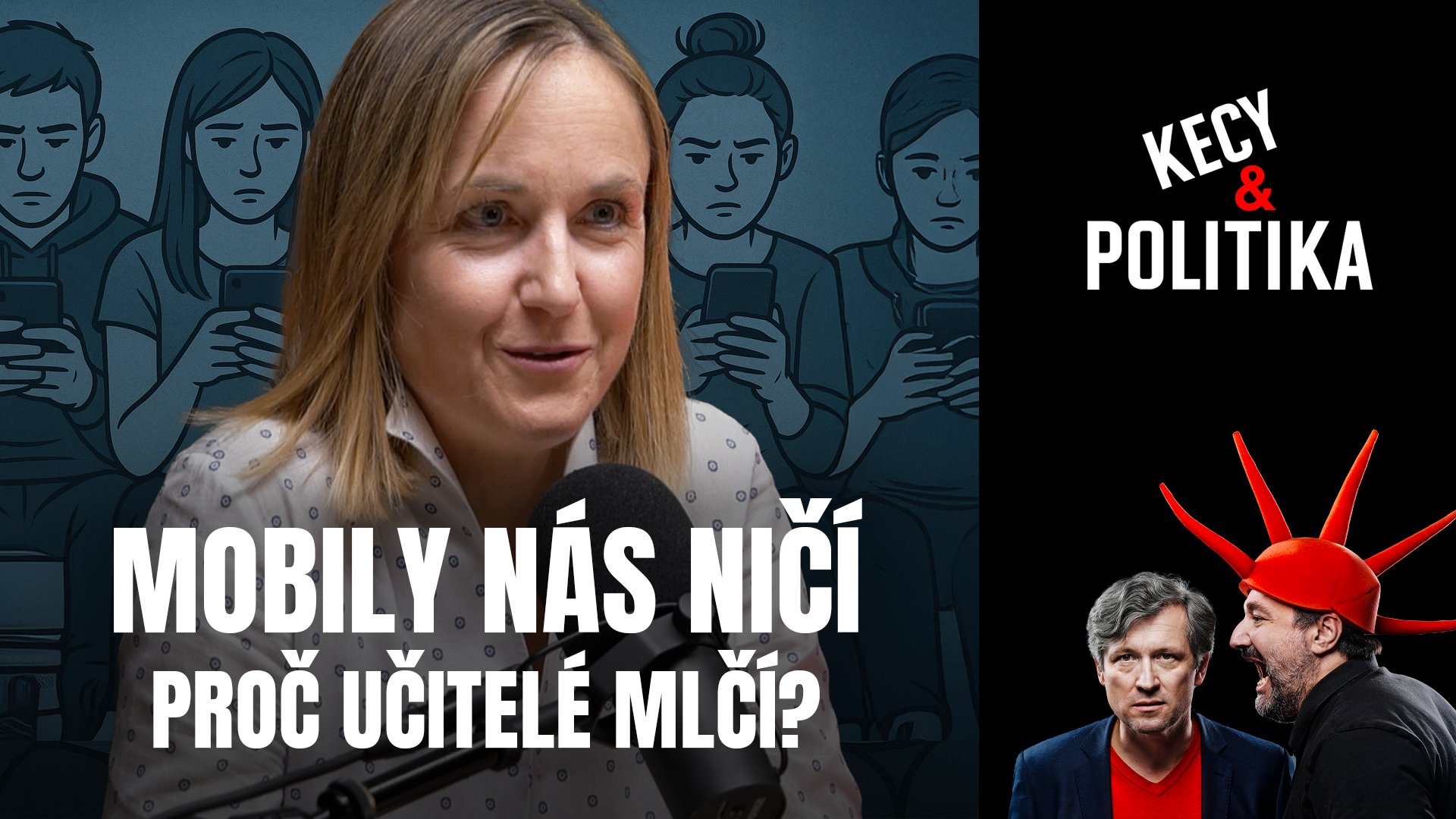SPECIÁL Michaela Mlíčková: Mobily nás ničí. Proč učitelé mlčí?