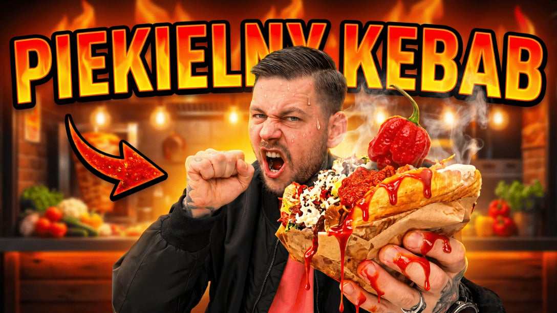 Maksymalnie: CZY POKONAM TEGO PIEKIELNIE OSTREGO KEBABA? 🌶️