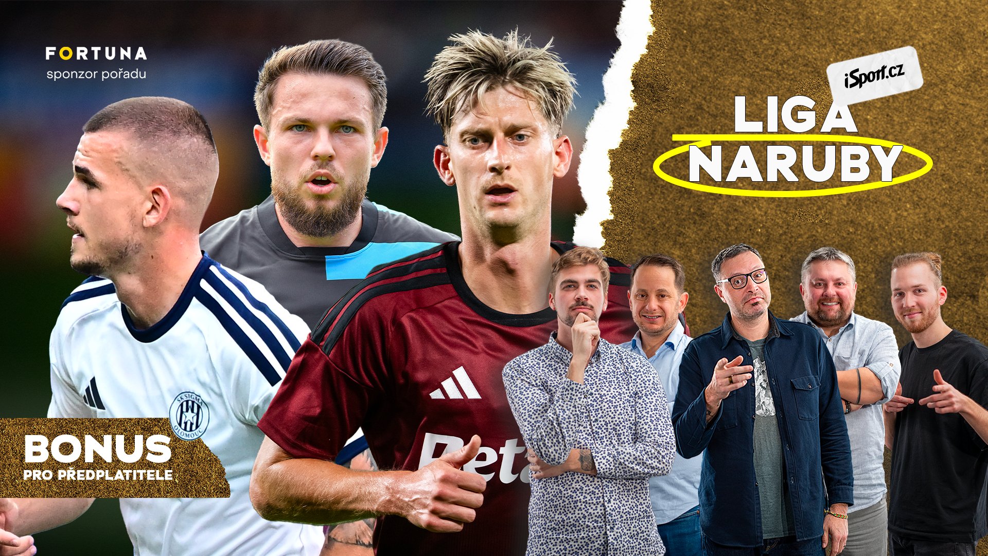 Bonus: Povolávák do repre? Připraví se Macek, Kušej, Sejk i Čvančara! Co letos rozhodčí v lize? | Liga naruby BONUS